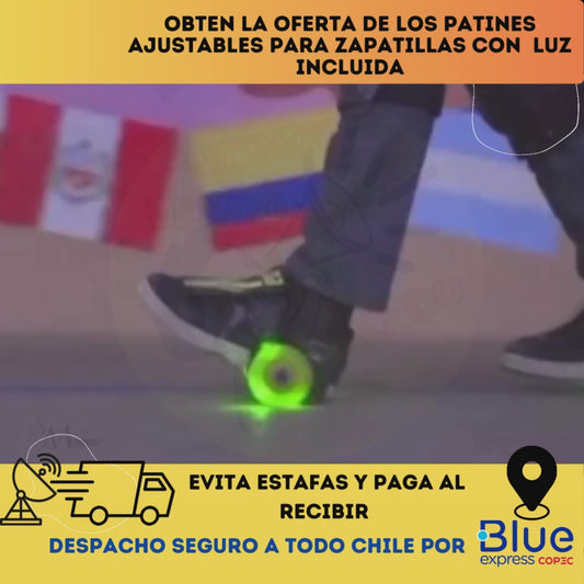 Patines para Zapatilla Ajustable